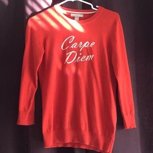 Banana republic graphic sweater